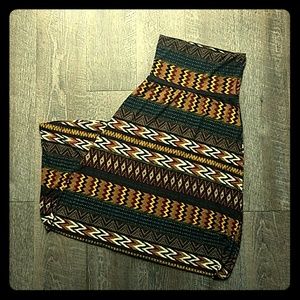 Stretchy, strapless skirt or dress.